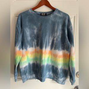 Woman’s 2XL tie dye sweatshirt. New